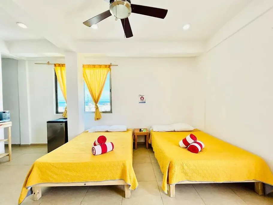 Turtle Suite, 5 Min Walking To The Beach Turtle Piso3 Cancun 0*,  Mexico