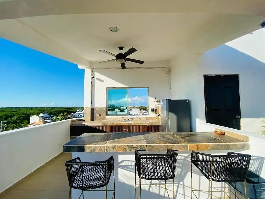 Turtle Suite, 5 Min Walking To The Beach Turtle Piso3 Cancun Apartment