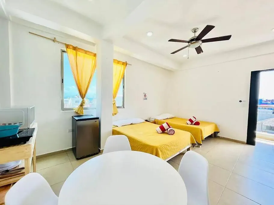 Turtle Suite, 5 Min Walking To The Beach Turtle Piso3 Cancun